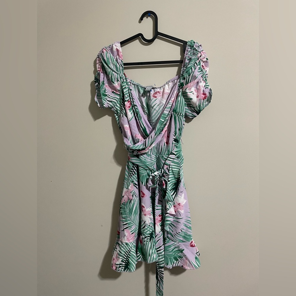 REVAMPED FLORAL DRESS